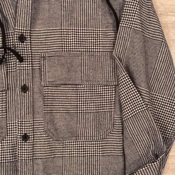 Original use men’s shacket with hood new - Picture 4 of 4